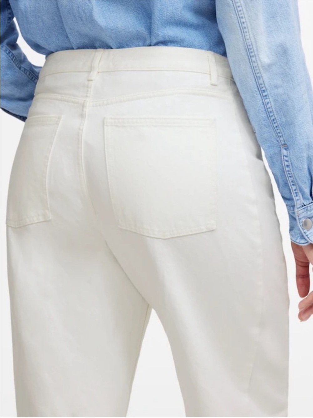 Madewell Pierced Barrel-Leg Jeans - Picture 3 of 6